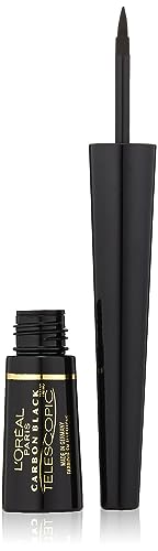 L'Oreal Paris Telescopic Precision Liquid Eyeliner, Carbon Black, 0.08 Oz Beauty & Personal Care L'Oreal Paris