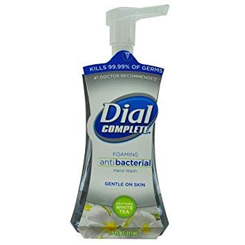 Dial Ddi Antibacterial Foaming Hand Wash White Tea(Pack of 8) Beauty & Personal Care Dial