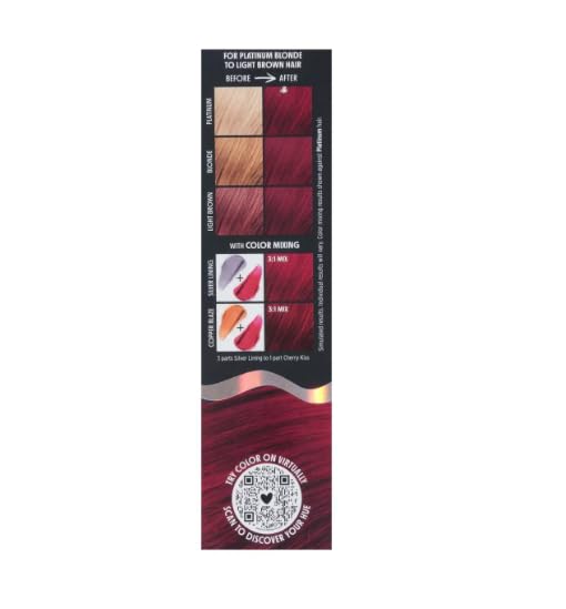 Not Your Mother's Love For Hue Semi-Permanent Hair Color Cream, Cherry Kiss, 4.5 fl oz / 133 ml Beauty & Personal Care Not Your Mother's