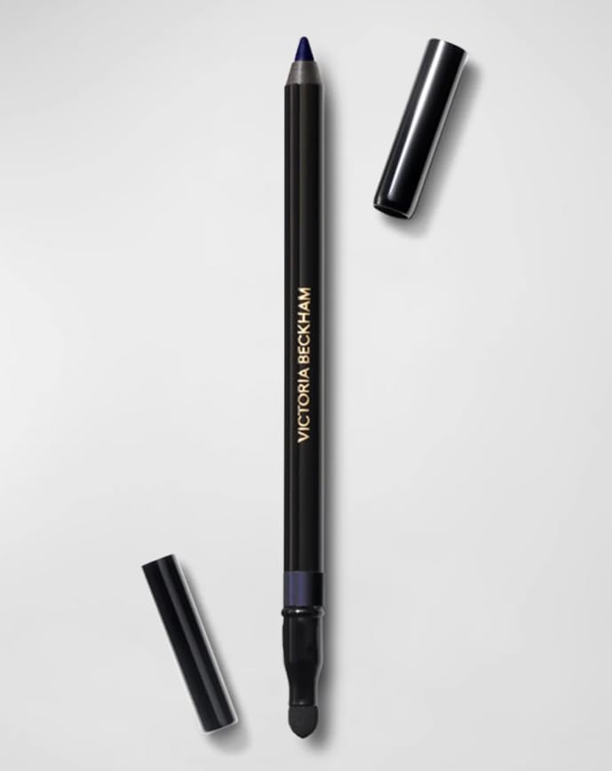 Victoria Beckham Satin Kajal Longwear Waterproof Eyeliner - Navy Noir & Complimentary Face Sheet Masque