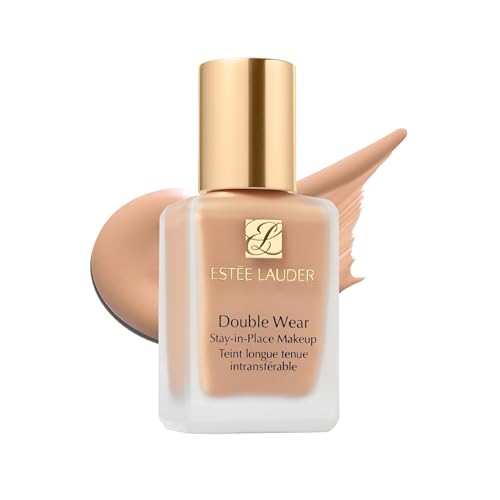 Estée Lauder Double Wear Stay-in-Place 24-Hour Long-Wear Matte Foundation Makeup | Original Formula 1 Fl Oz, 1C0 Shell Beauty & Personal Care Estée Lauder