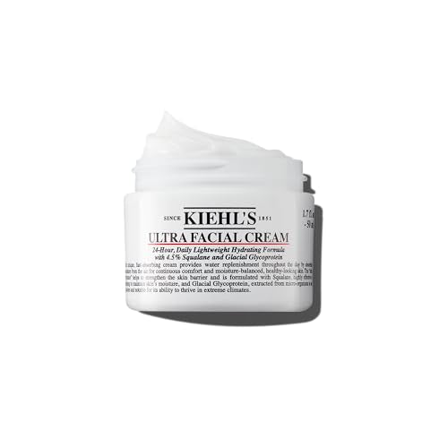 Kiehl's Ultra Facial Cream Moisturizer, Daily Lightweight Face Cream Hydrates Skin, Lotion with Pro-Ceramides, Provides Lasting Hydration and Moisture Beauty and Personal Care Kiehl's Default Title