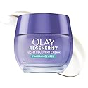 Olay Night Cream for Face, Anti-Aging Face Moisturizer for Women - Fragrance-Free Skin Care, Gift for Women, Anti-Wrinkle, Exfoliate - Triple Collagen Beauty & Personal Care Olay
