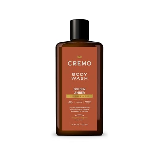 Cremo Body Wash for Men, Rich-Lathering Golden Amber, 16 Fl Oz Beauty & Personal Care Cremo