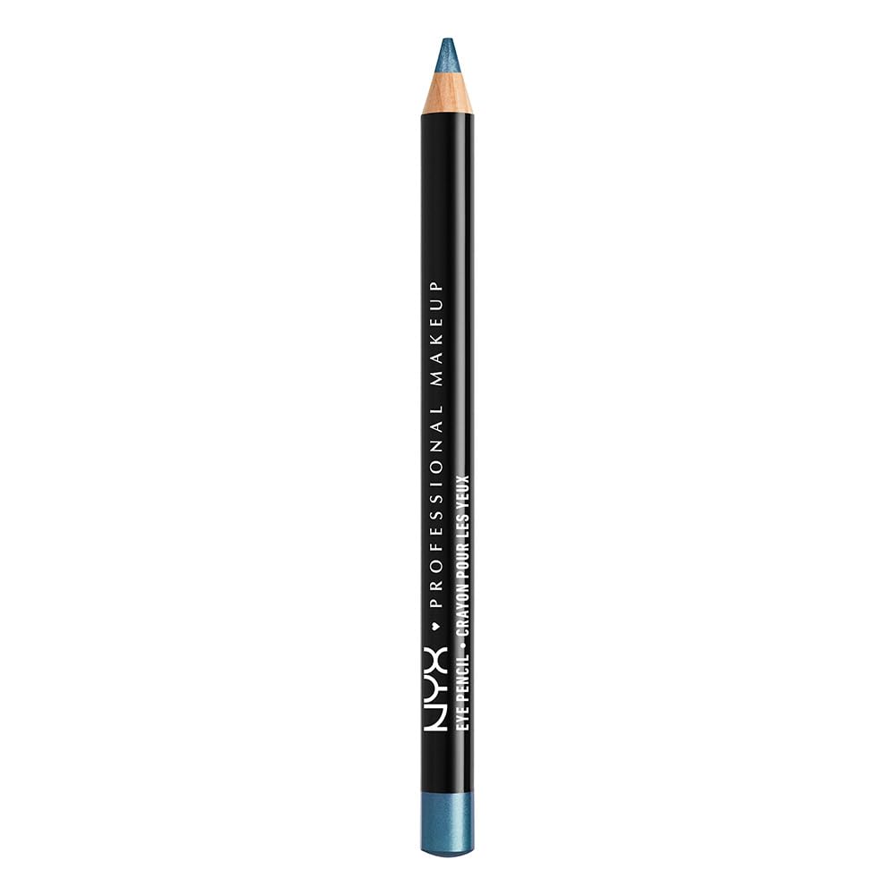 NYX Nyx slim eye pencil - 910 - satin blue Beauty & Personal Care NYX PROFESSIONAL MAKEUP