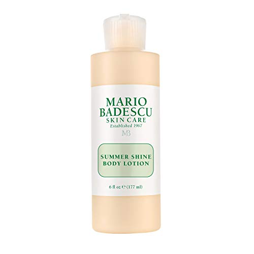 Mario Badescu Summer Shine Body Lotion Enriched with Vitamin A, Lightweight and Radiant, Non-Greasy Candlelit Glow Body Shimmer, Ideal for All Skin Beauty & Personal Care Mario Badescu