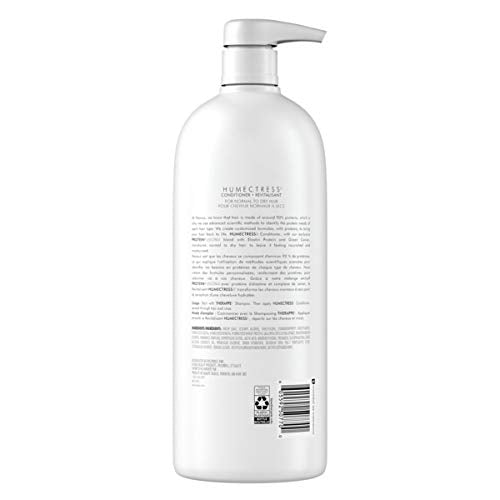 Nexxus Humectress Moisturizing Conditioner for Dry Hair Ultimate Moisture Silicone-Free, Moisturizing ProteinFusion with Elastin Protein and Green Beauty & Personal Care Nexxus