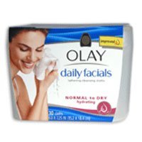 Olay Daily Facials Cleansing Cloths, Normal to Dry, 30 Ea Beauty & Personal Care Olay