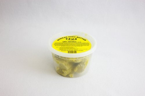 Taha African Shea Butter Cream Chunky (100% Pure & Raw, Gold) 10 oz Beauty & Personal Care Taha