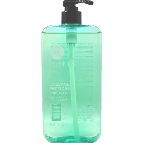 Luseta Collagen Peptides Body Wash, Rejuvenating Hydrating Formula 33.8 FL. OZ Beauty & Personal Care L LUSETA
