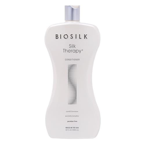 BioSilk Silk Therapy Conditioner, Moisturizes & Conditions Hair, 34 Oz
