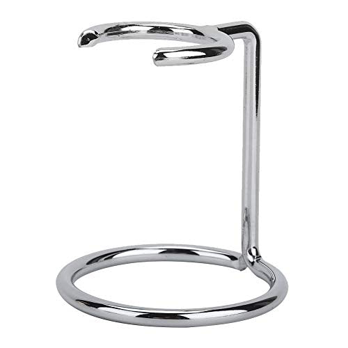 And Brush Stand,Men Stainless Steel Shaving Brush Stand Holder For Salon Home Travel Use Beauty and Personal Care Ymiko