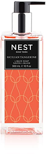 NEST Fragrances Scented Liquid Hand Soap- Sicilian Tangerine , 10 fl oz Beauty & Personal Care NEST Fragrances