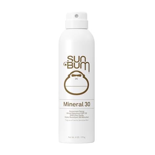 Sun Bum Mineral SPF 30 Sunscreen Body Spray - NEW FORMULA 2026 Water-Resistant Broad Spectrum Moisturizing Sunscreen with Vitamin E - Hawaii 104 Act Beauty & Personal Care Sun Bum