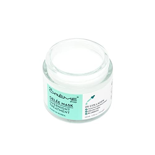 The Crème Shop Korean Skincare | Overnight Gel Mask for Moisturizing and Hydrating, Anti-Aging, Brightening, Relief facial skin care - 2.36 oz Beauty & Personal Care The Crème Shop