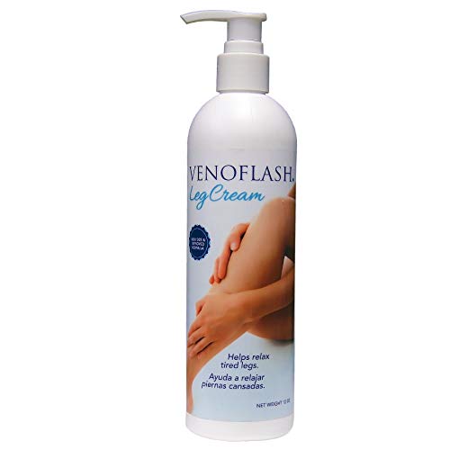 Venoflash Leg Cream, Softening Cream, Helps Relax Tired legs, Delicate Scent, Moisturizer, 12 FL Oz, Bottle Beauty & Personal Care Venoflash