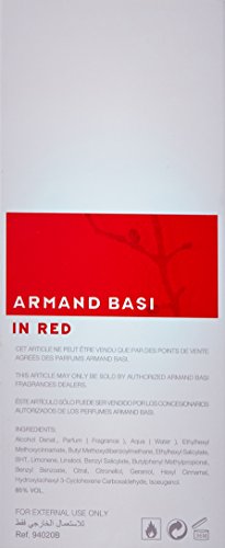 Armand Basi in Red EDT Spray, 3.4 Ounce Beauty & Personal Care Armand Basi