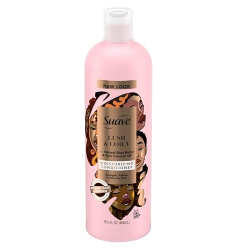 Professionals Natural Shea Butter Coconut Moisturizing Curl Conditioner 16.5 fl oz Beauty & Personal Care Suave