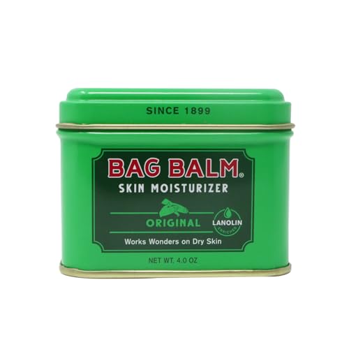 Bag Balm Vermont's Original Skin Moisturizer - Full Body Hydrating Skin Care: Dry Hands, Lips, Face, Feet & More - Unscented, Cruelty & Paraben Free Beauty & Personal Care Bag Balm