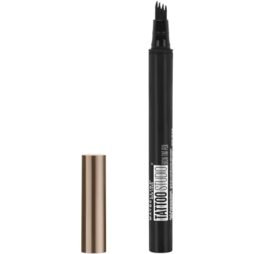 Maybelline New York TattooStudio Brow Tint Pen Makeup, Soft Brown, 0.037 fl. oz. Beauty & Personal Care MAYBELLINE