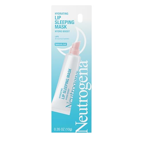 Neutrogena Hydro Boost Hydrating Lip Sleeping Mask with Hyaluronic Acid, Clear Overnight and Daily Moisturizing Treatment for Very Dry Lips, Fragrance Beauty & Personal Care Neutrogena