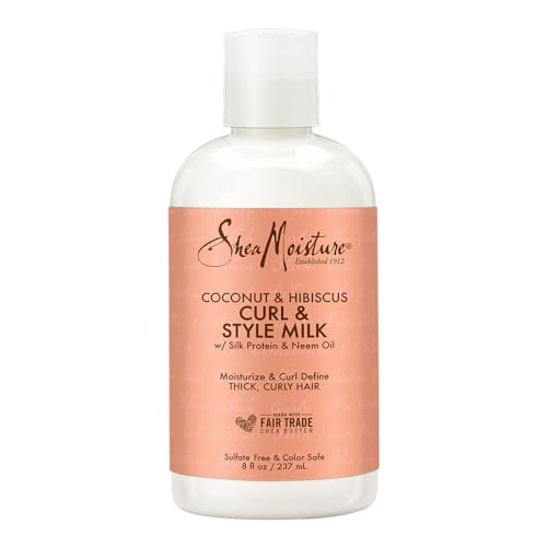 Shea Moisture Coconut & Hibiscus Curl & Style Milk 8 oz Beauty & Personal Care SheaMoisture