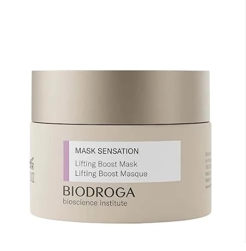 Biodroga MASK SENSATION Lifting Boost Mask (1.7oz) - Anti Aging, Firming, Energizing, Plumping, Tightening Effect - with Black Forest Complex - Made Beauty & Personal Care BIODROGA