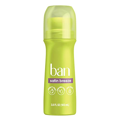 Ban Deodorant 3.5 Ounce Roll-On 24 Hr Satin Breeze (103ml) Beauty and Personal Care Ban