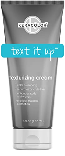 Keracolor Texturizing Cream for Curly Hair, Color Preserving, Enhances Curls & Waves, Provides Heat Protection, 6 Fl Oz Beauty & Personal Care KERACOLOR
