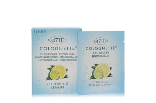 Muelhens 4711 Colognette Eau de Cologne Perfumed Tissue for Women and Men, 10 Count Beauty & Personal Care 4711