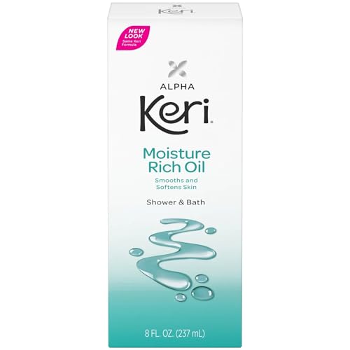 Alpha KERI Shower and Bath Moisture Rich Oil 8 oz (Pack of 6) Beauty and Personal Care Keri