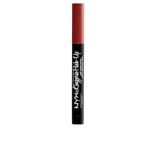 NYX PROFESSIONAL MAKEUP Lip Lingerie Push-Up Long Lasting Plumping Lipstick - Seduction (Reddish Brown Nude) Beauty & Personal Care NYX PROFESSIONAL MAKEUP