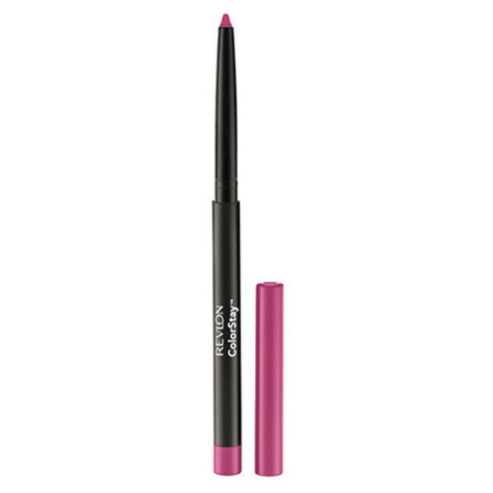 Revlon Colorstay Lip Liner Makeup with Built-In Sharpener, Longwear Rich Colors, Smooth Application, 677 Fuchsia, 0.01 oz Beauty & Personal Care REVLON