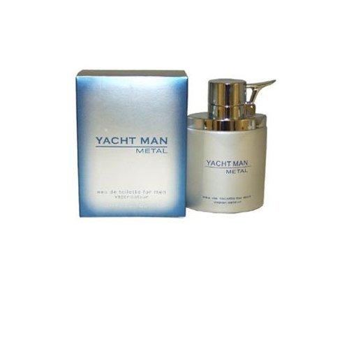 Yacht Man Metal FOR MEN by Myrurgia - 3.4 oz EDT Spray Beauty & Personal Care Myrurgia