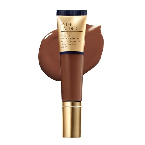 Estée Lauder Futurist Hydra Rescue Moisturizing Foundation Makeup SPF 45 for a 12-Hour Glow, 1.2 Fl Oz, 7W2 Rich Spice Beauty & Personal Care Estée Lauder