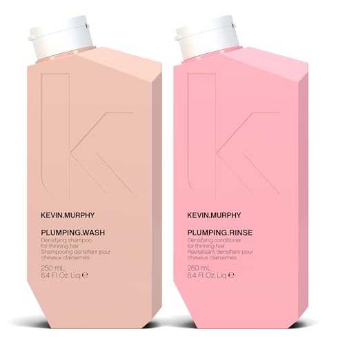 KEVIN.MURPHY PLUMPING.WASH & RINSE - Densifying Shampoo for Thinning Hair - Thickening Hair Conditioner - For Fine, Thin & Ageing Hair - 250 mL / 8.4 Beauty & Personal Care KEVIN.MURPHY