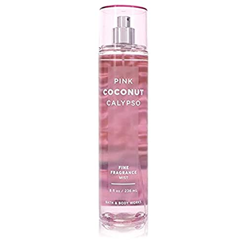Bath and Body Works PINK COCONUT CALYPSO Fine Fragrance Mist 8 Fluid Ounce (2018 Edition) Beauty & Personal Care Bath & Body Works