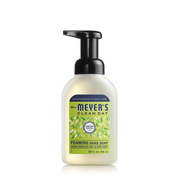 Mrs. MEYER'S Foaming Hand Soap, Lemon Verbena,10 fl oz (Pack of 6) Beauty & Personal Care Mrs. MEYER'S