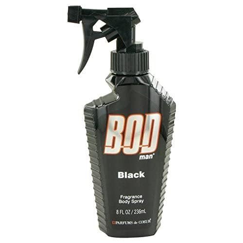 Bod Man Black By PARFUMS DE COEUR FOR MEN 8 oz Body Spray Beauty & Personal Care Parfums De Coeur