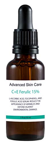 Advanced Skin Care 15% Vitamin C Face Serum with Vitamin E and Ferulic Acid | Hydrating Formula | Rejuvenating & UV Protection (compare to skin Ceut) Beauty & Personal Care Advanced Skin Care