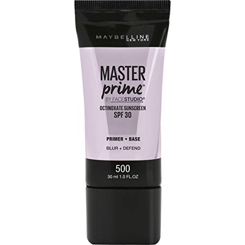 Maybelline New York Facestudio Master Prime Primer Makeup, Blur+ Defend, 1 fl. oz. Beauty & Personal Care MAYBELLINE
