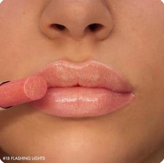 SEPHORA COLLECTION About That Shine Sheer Shine Lipstick - 18 Flashing Lights - 0.10 oz. 3g Beauty & Personal Care SEPHORA
