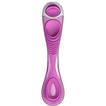 ShaveMOB Ladies Replacement Non-Slip Razor Handle - Pink and White Beauty & Personal Care Shavemob