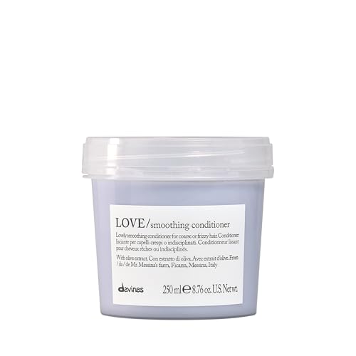 Davines LOVE Smoothing Conditioner, Taming Anti-Frizz Hydrating Action for Wavy, Unruly, Coarse Hair - Gives Controlled, Combable, Shiny, Sleek Beauty and Personal Care Davines Default Title