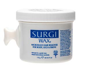 SURGI-WAX Hair Remover Bikini, Body & Legs 4 oz (Pack of 4) Beauty and Personal Care Surgiwax