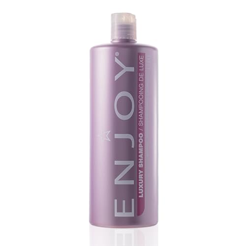Enjoy Luxury Shampoo - Eliminates Frizz Cleansing Moisturizing Smoothing - Sulfate Free For Thick Coarse or Curly Hair (33.8 Fl Oz) Beauty & Personal Care Enjoy