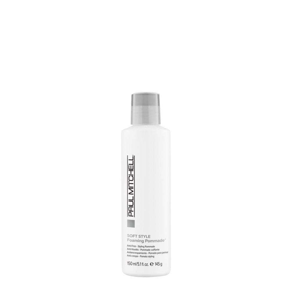 Paul Mitchell Foaming Pommade, Anti-Frizz, Light Hold, For Wavy, Curly + Coarse Hair, 5.1 fl oz Beauty & Personal Care Paul Mitchell