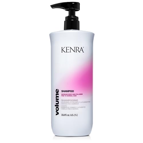 Kenra Professional Volume Shampoo | Creates Body, Bounce & Fullness | Increases Volume up to 45% | Adds Shine | Color Safe | Fine To Normal Hair |