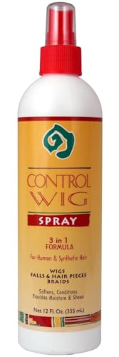 Control Wig Spray 3 In 1 Formula 12Oz Beauty & Personal Care African Essence