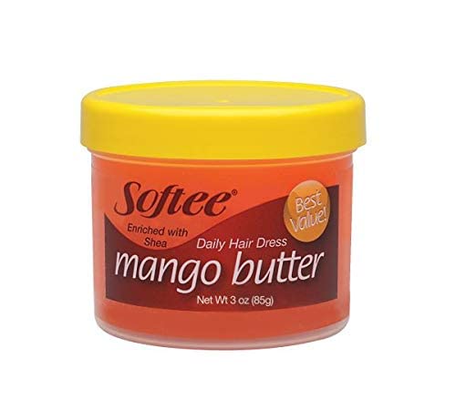 Softee Softee mango butter daily hair dress 3 ounce, Orange, 3 Ounce Beauty & Personal Care Softee